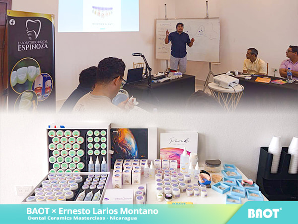 Hands-on aesthetic restoration with porcelain layering and staining techniques in dental ceramics training